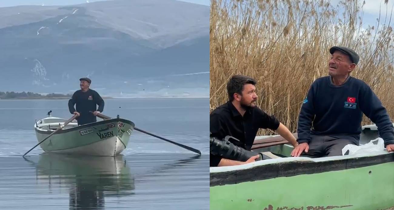 Baharın müjdeleyicisi Yaren leyleğin eşi Nazlı geldi