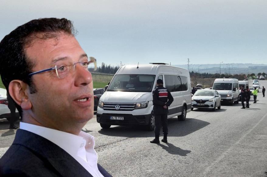 Ekrem İmamoğlu Silivri Cezaevi’ne götürüldü