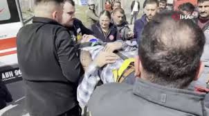 Tekirdağ’da bisikletli yaşlı adama trenin çarptığı kaza güvenlik kamerasına yansıdı