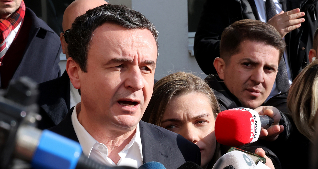 Kosova Başbakanı Albin Kurti istifasını sundu
