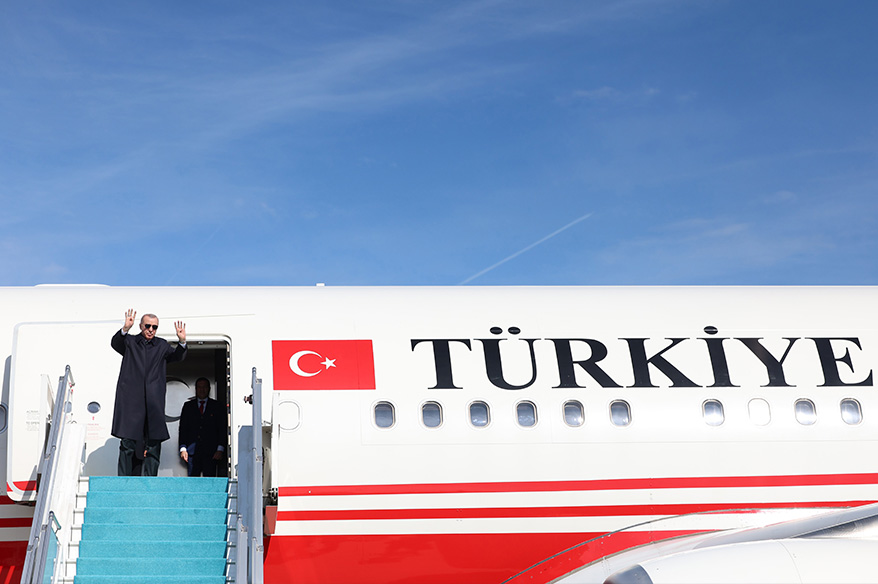 Cumhurbaşkanı Erdoğan, İtalya’ya gitti