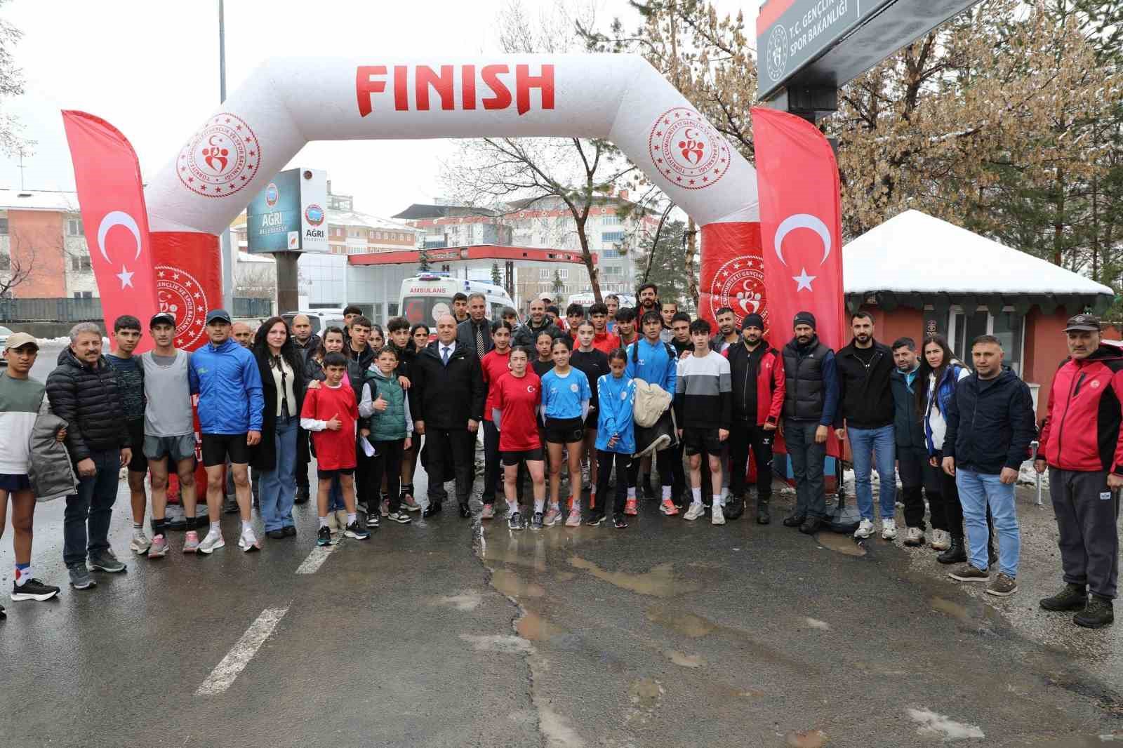Ağrı’da kurtuluş koşusu heyecanı