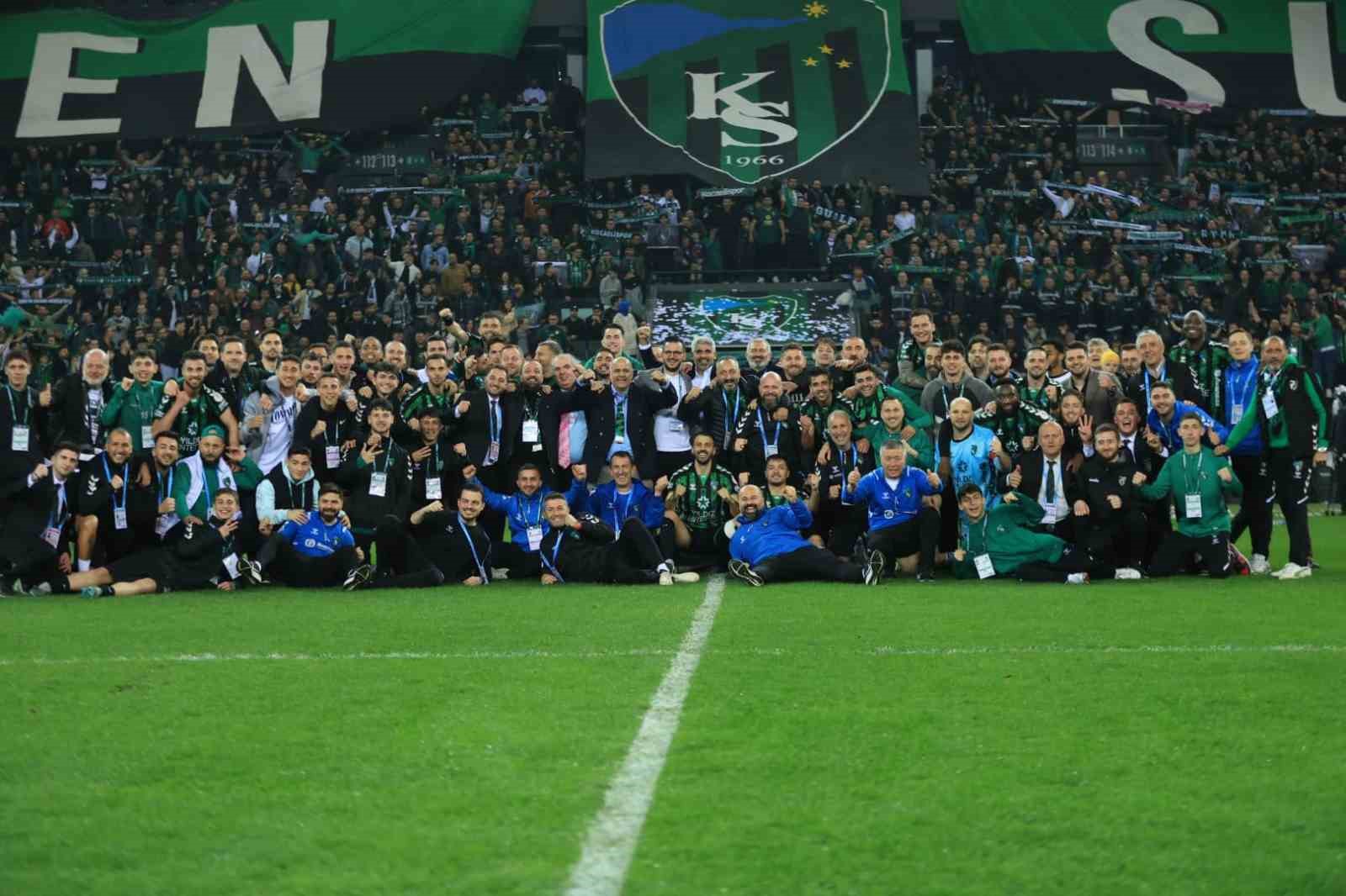 Trendyol 1. Lig: Kocaelispor: 3 - Sakaryaspor: 1