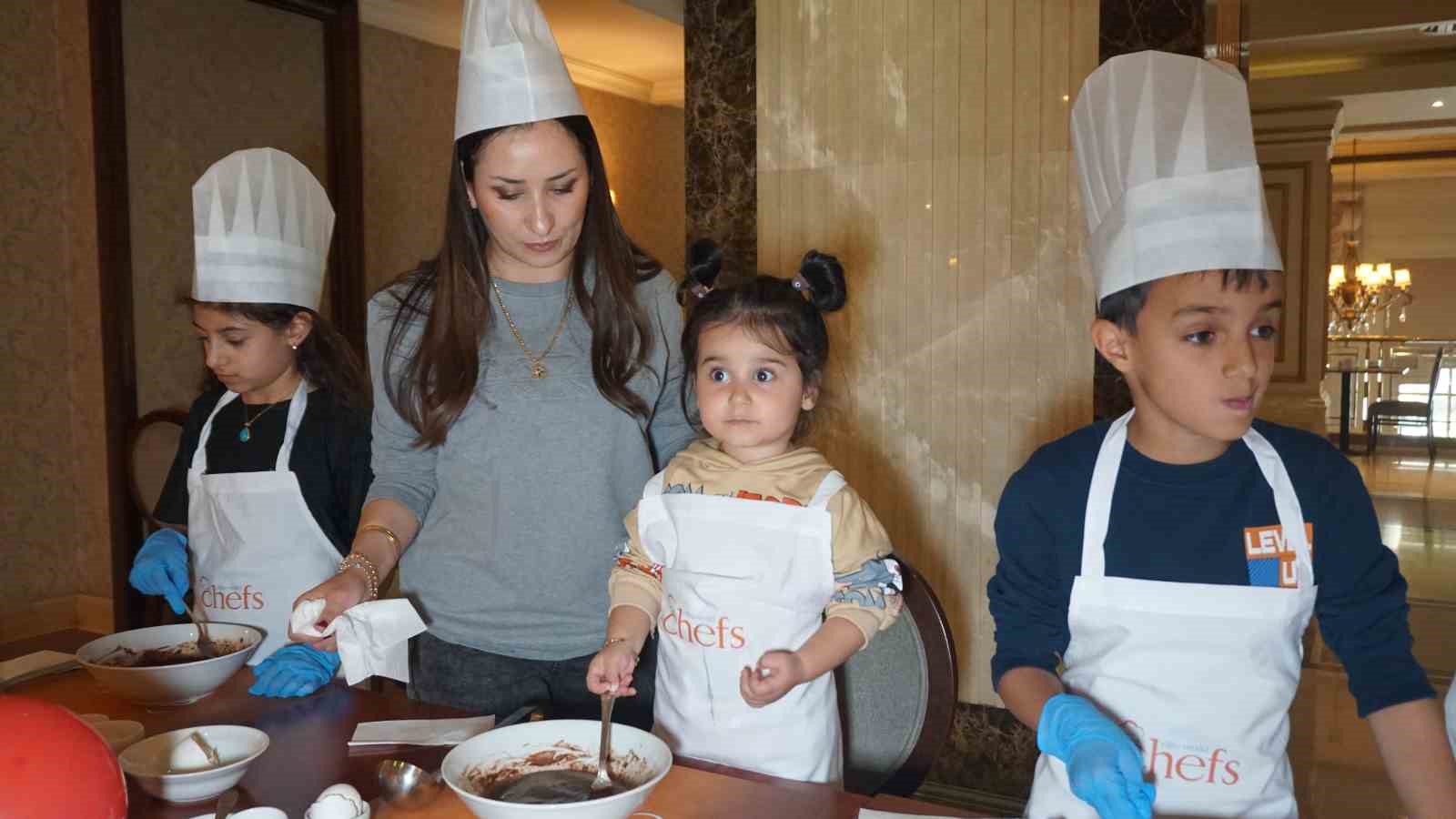 Minik şefler Cupcake Workshop’ta buluştu