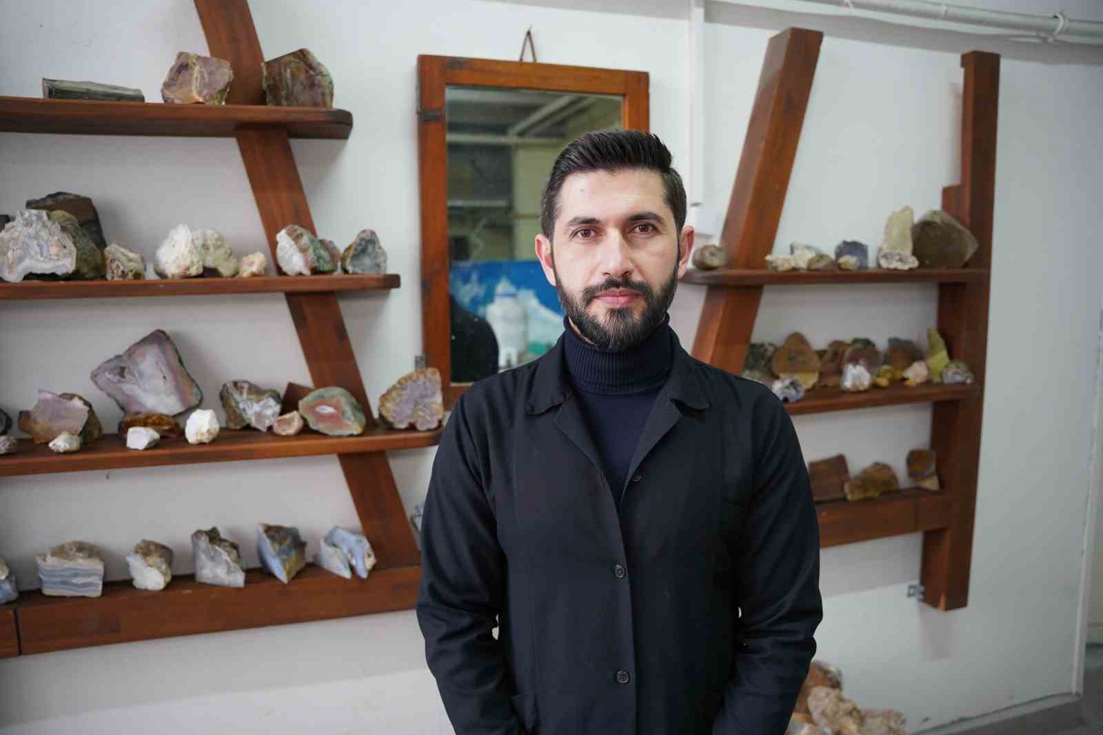 Doğadaki taşlar Tokatlı kadınların ellerinde sanata dönüşüyor