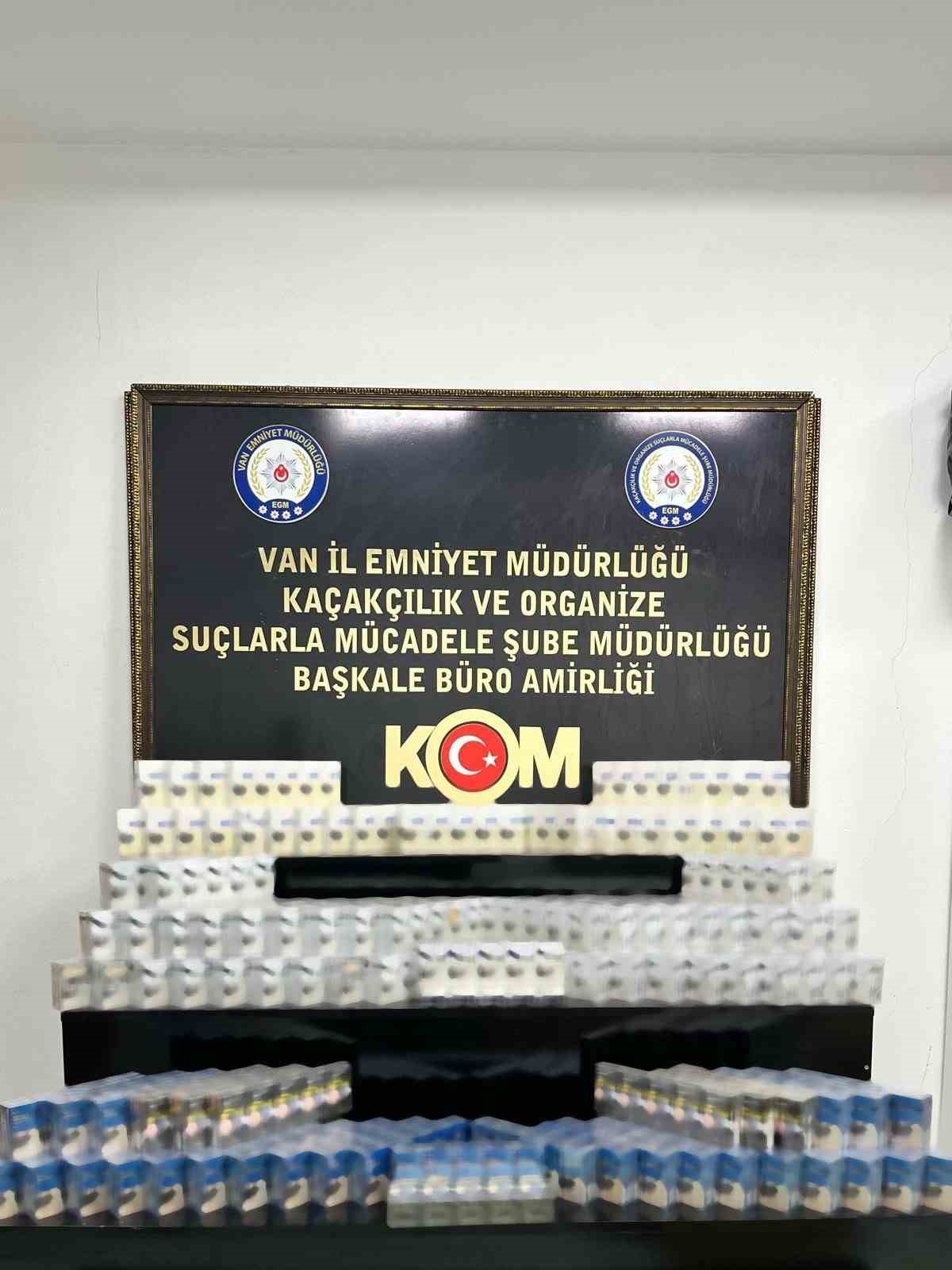 Van’da gümrük kaçakçılığı operasyonu