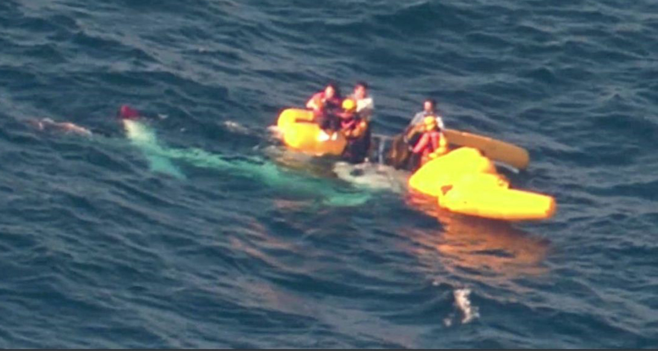 Japonya’da ambulans helikopter denize düştü: 3 ölü