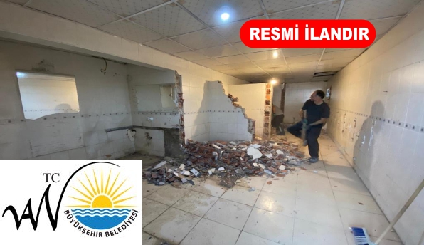 VAN BÜYÜKŞEHİR BELEDİYESİ BİNA İŞLERİ YAPTIRACAKTIR