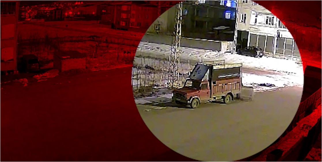 Van’da çöp konteynerleri çalındı