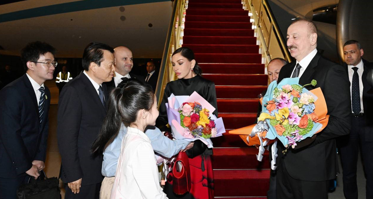 Azerbaycan Cumhurbaşkanı Aliyev Çin’de