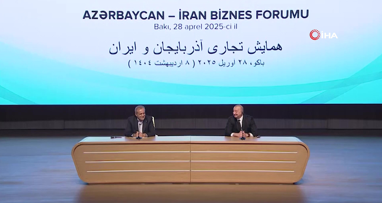 İran Cumhurbaşkanı Pezeşkiyan, Bakü’de Türkçe şiir okudu