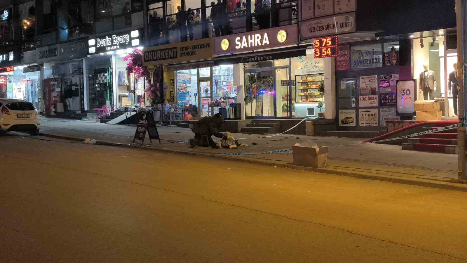 Muş’ta şüpheli çanta fünye ile patlatıldı