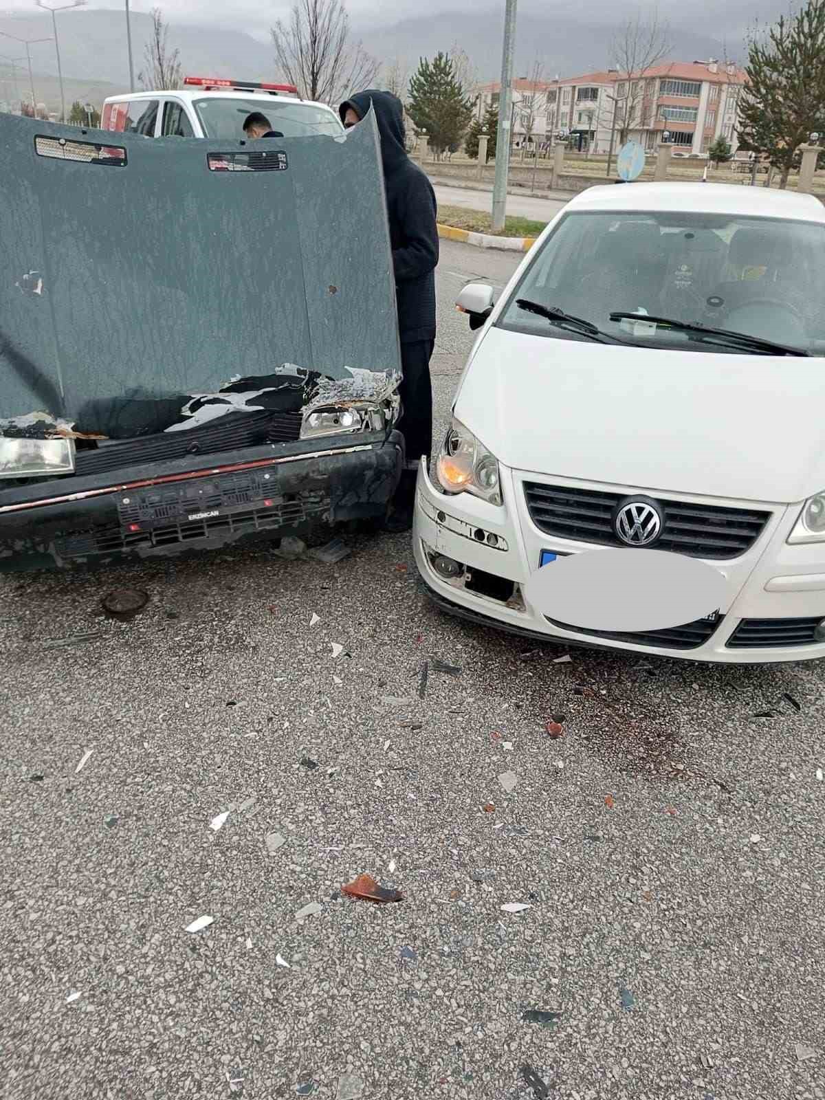 Erzincan’da dikkatsizlik kazaya neden oldu