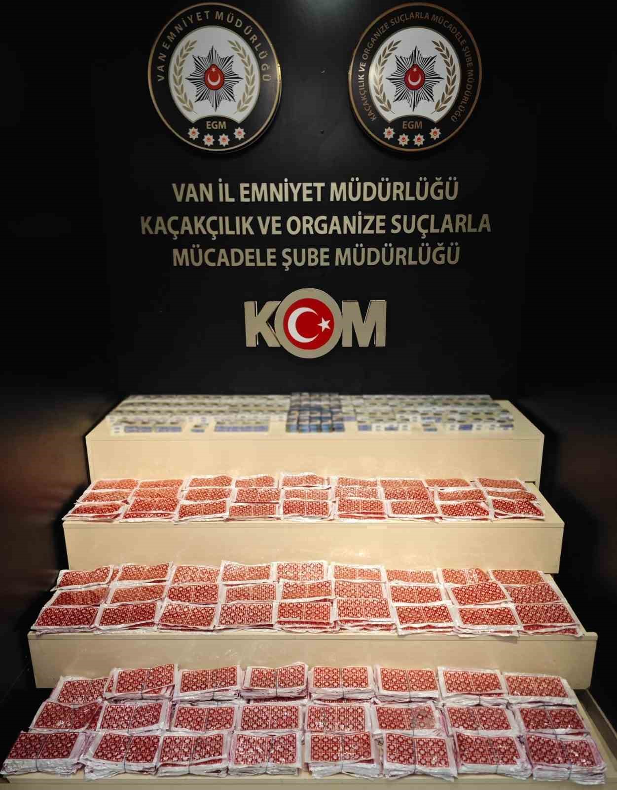 Van’da gümrük kaçakçılığı operasyonu