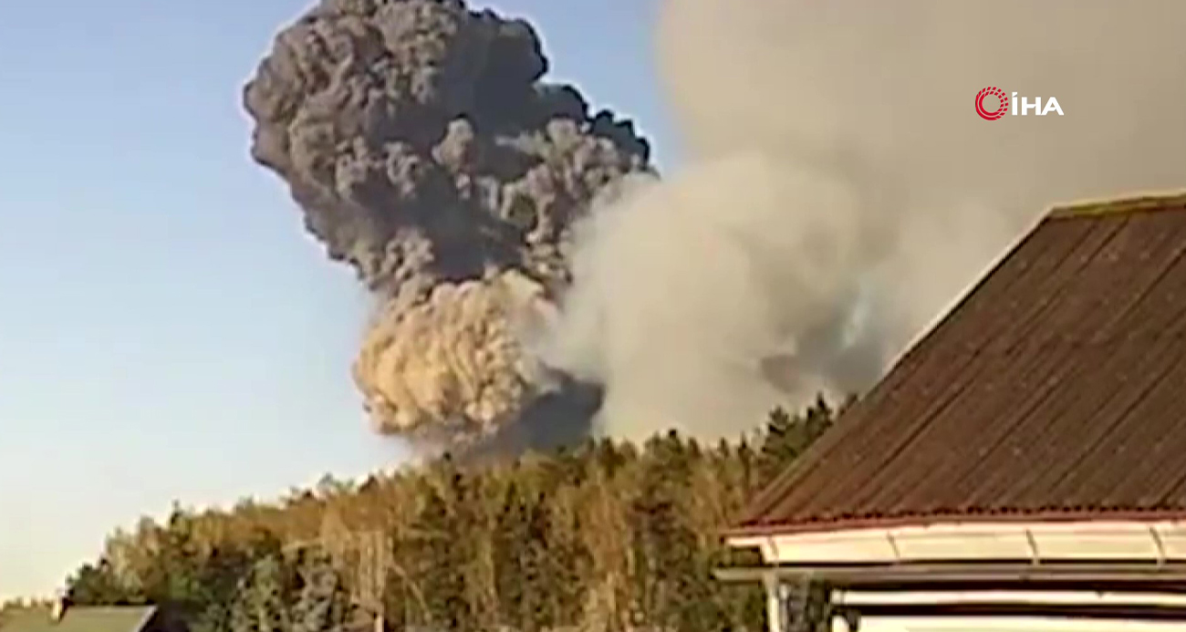 Rusya’da cephanelikte patlama: İki köy tahliye edildi