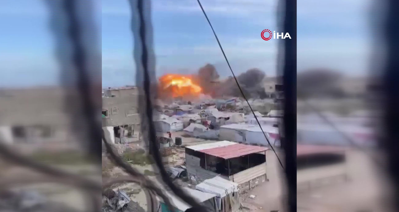 İsrail Gazze’de UNRWA’ya ait un dağıtım noktasını vurdu