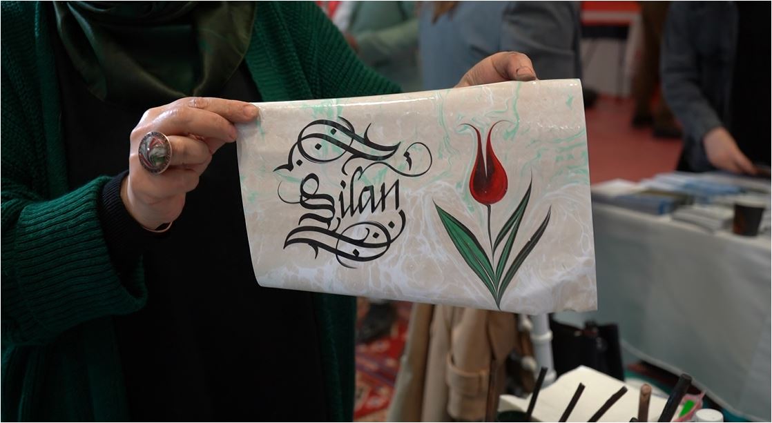 Ebru Sanatı DAKAF’ta Gençlerle Buluştu