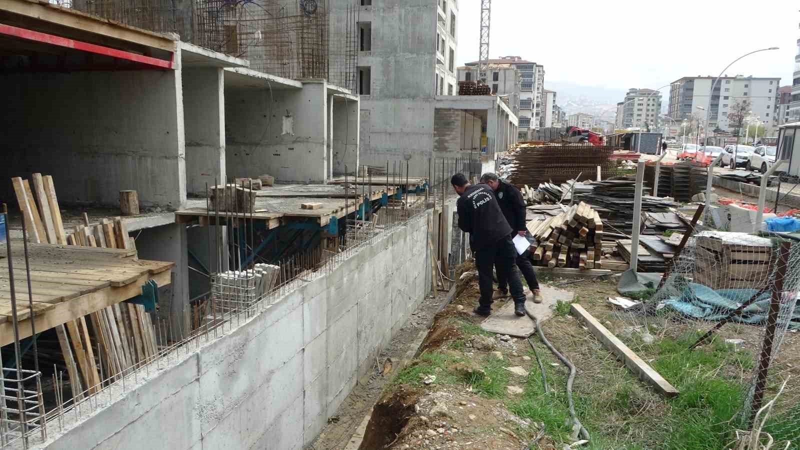 Malatya’da inşattan düşen işçi yaralandı