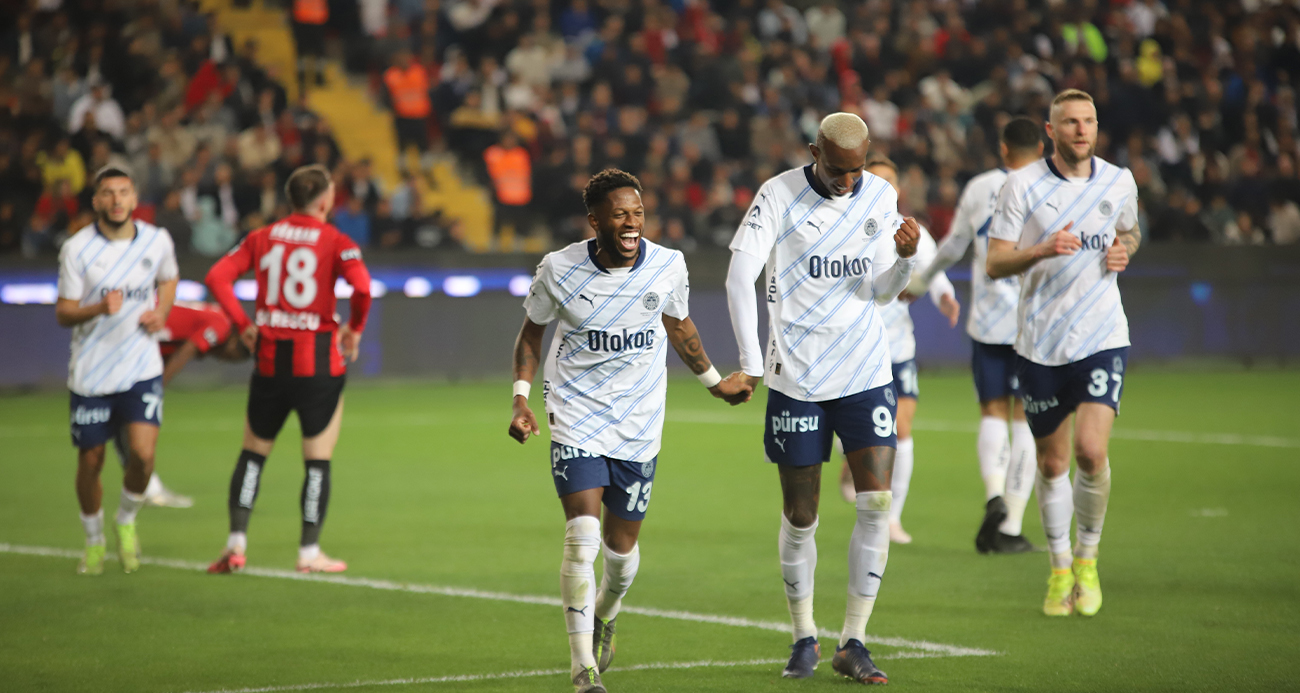 Fenerbahçe, bu sezon 6. kez geriden gelerek kazandı