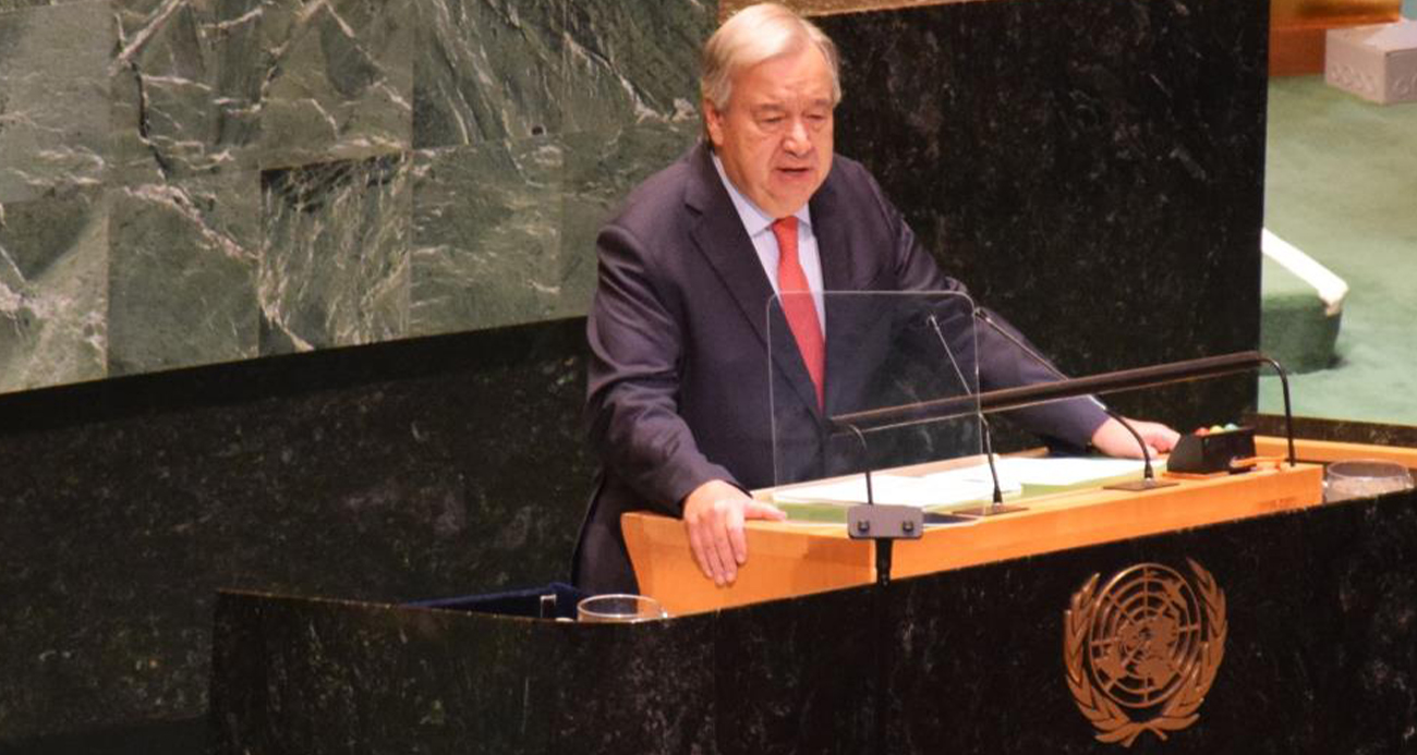 BM Genel Sekreteri Guterres’ten Papa için taziye mesajı