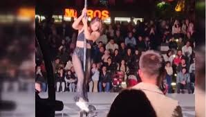 Direk dansının faturası ağır oldu