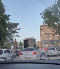 Kahramanmaraş’ta trafikte kavga