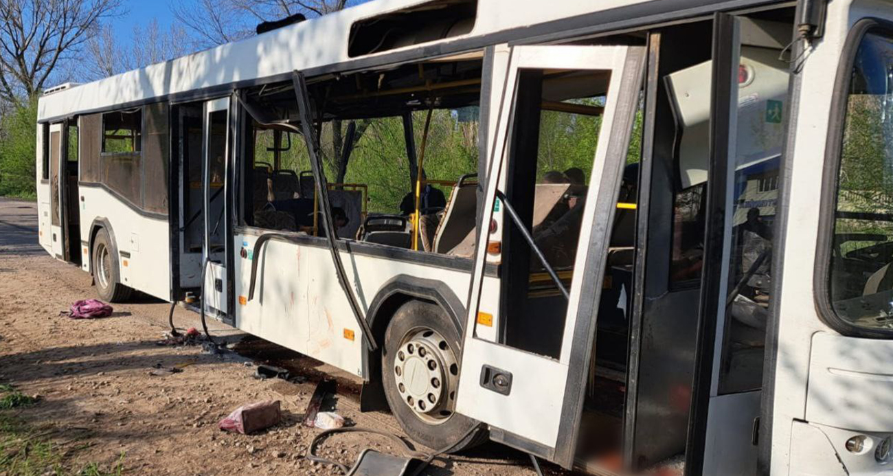 Rusya, Ukrayna’da sivilleri taşıyan otobüsü vurdu: 9 ölü, 30 yaralı