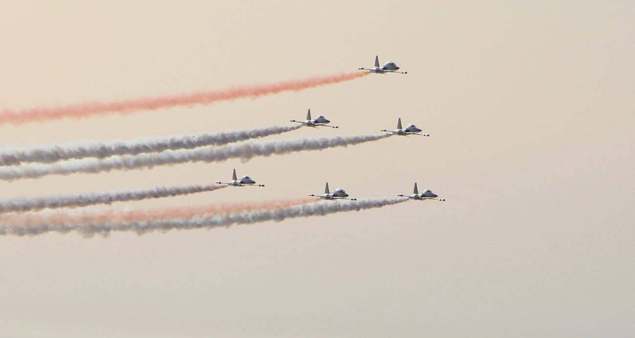Türk Yıldızları’nın gösterisi hayran bıraktı