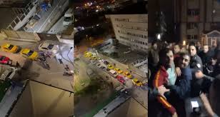 Öğrenciler ile taksicilerin kavgası yurtta son buldu