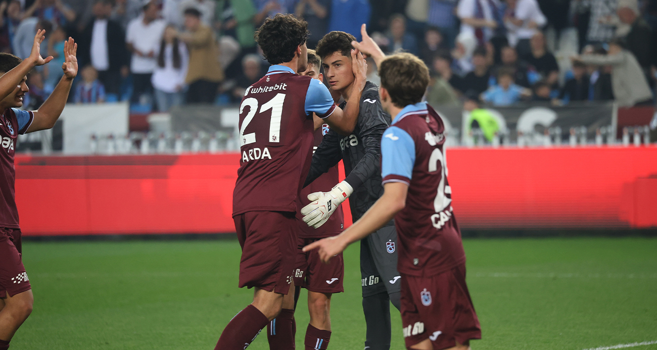 Trabzonspor U19, UEFA Gençlik Ligi’nde yarı finalde