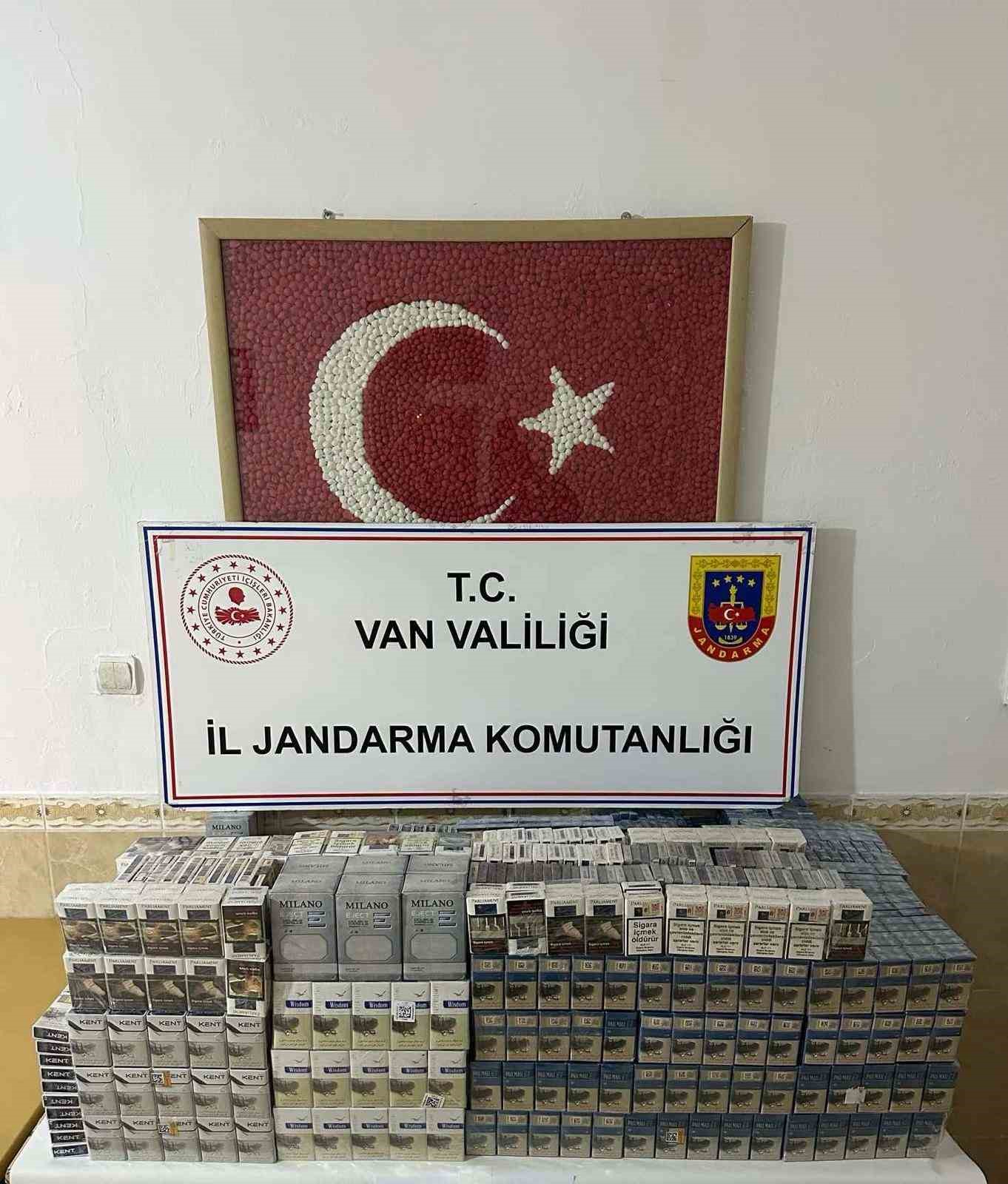 Van’da kaçak sigara ve tüfek operasyonu:56 gözaltı