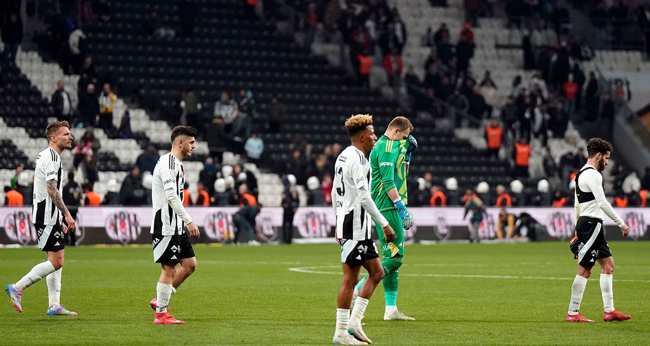 Beşiktaş, son 5 maçta 3 mağlubiyet yaşadı