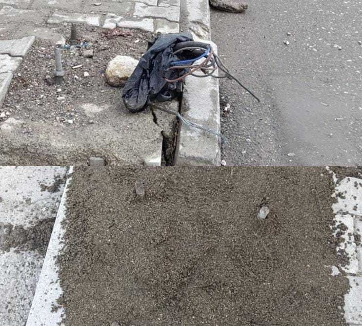 Haberimiz ses getirdi: Açıkta kalan elektrik kabloları kapatıldı!