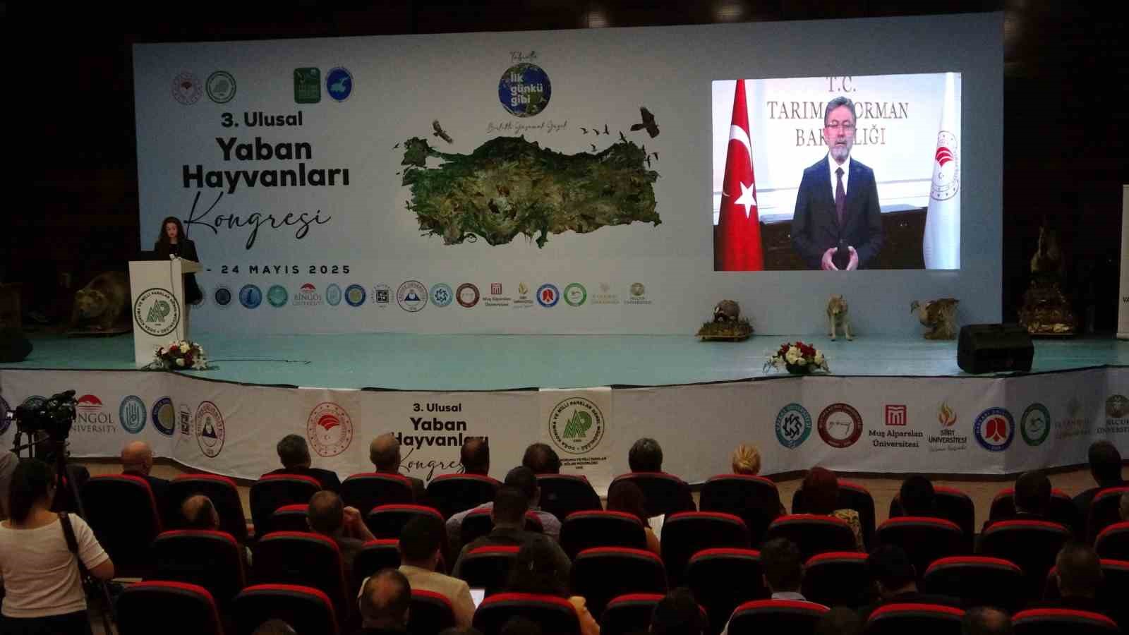 Van’da “3. Ulusal Yaban Hayvanları Kongresi” başladı