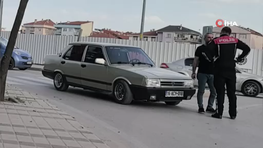 Alkollü sürücü ile polis arasındaki ilginç diyalog kamerada