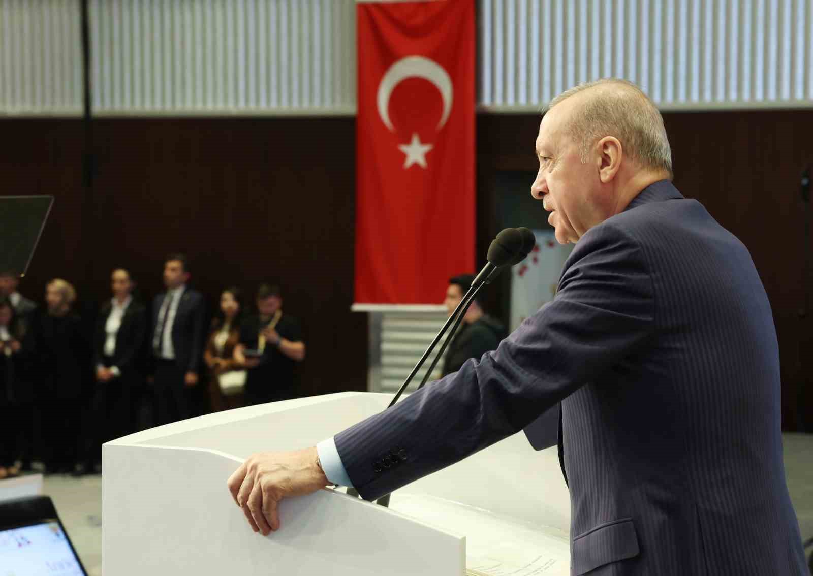Cumhurbaşkanı Erdoğan: 