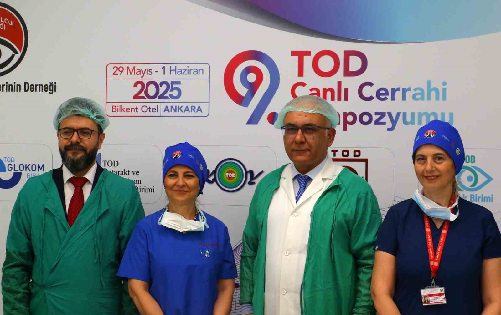 70 hastanın göz ameliyatı 42 ülkede canlı yayınlanacak