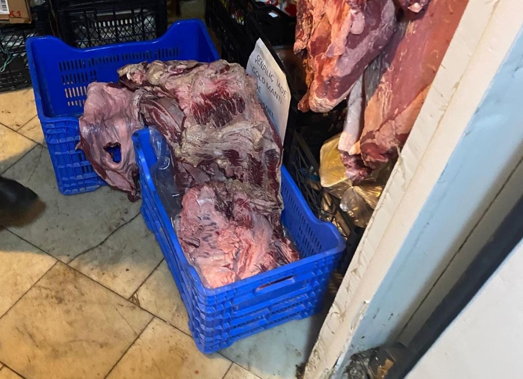 Çerkezköy’de zincir markette şok “et” denetimi