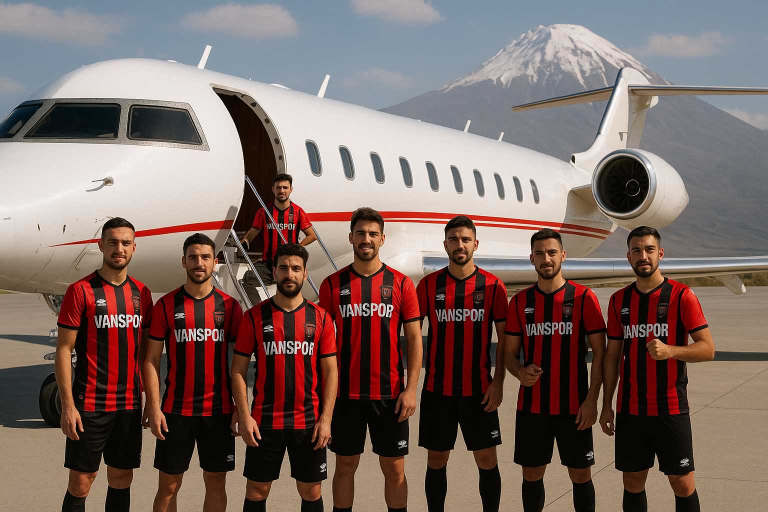 Vanspor kafilesi Elazığ’a özel uçakla gidecek