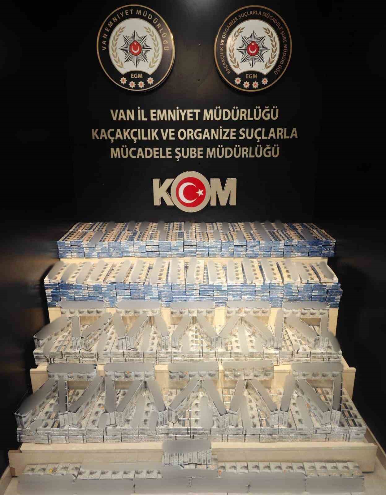Van’da gümrük kaçakçılığı operasyonu