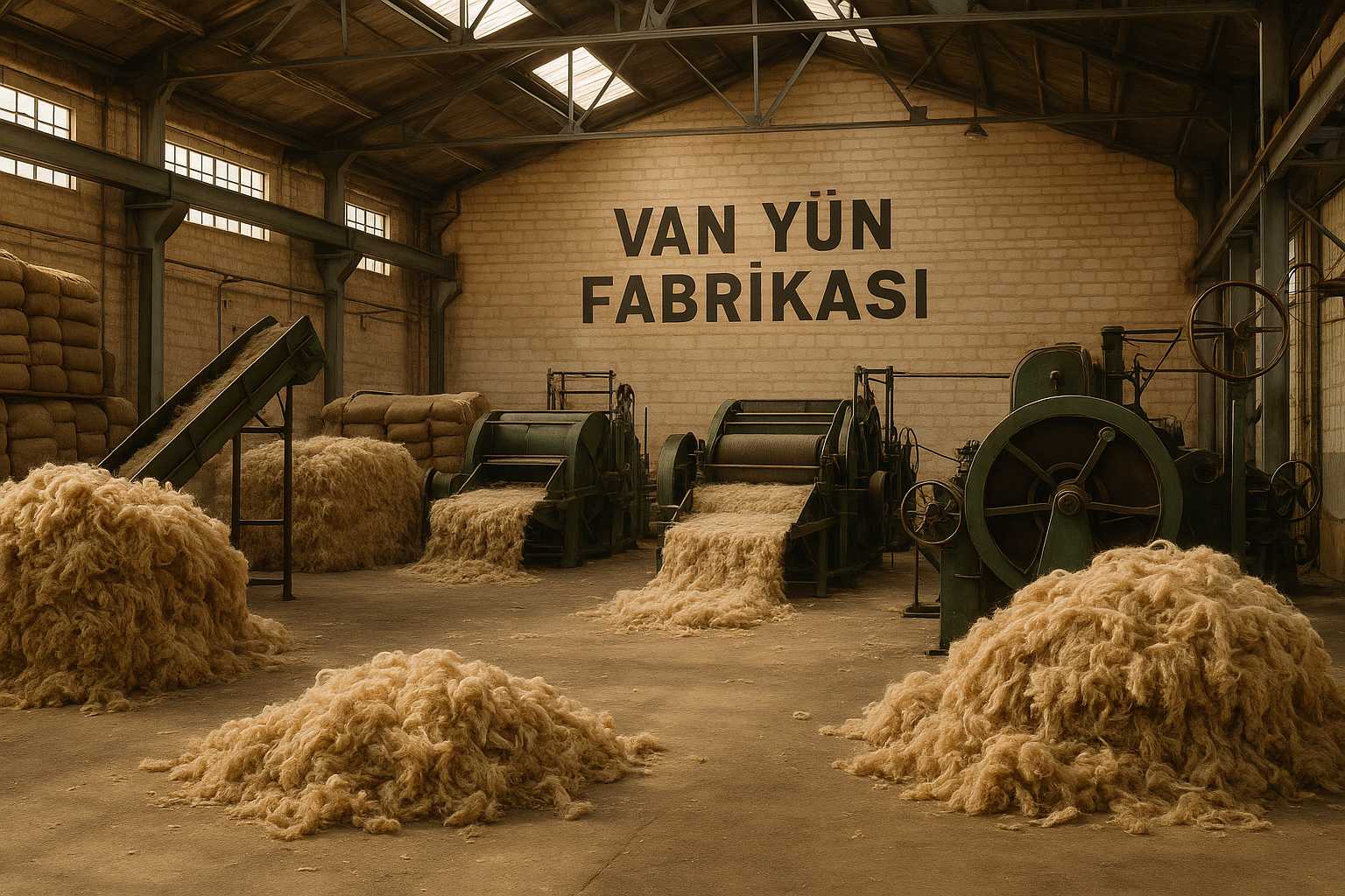 Van’da Yeni Fabrika Açılacak: Yün, Altına Dönüşecek!