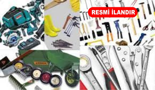 TARIM VE BAHÇECİLİK ÜRÜNÜ, TESİSAT VE HIRDAVAT MALZEMESİ SATIN ALINACAKTIR