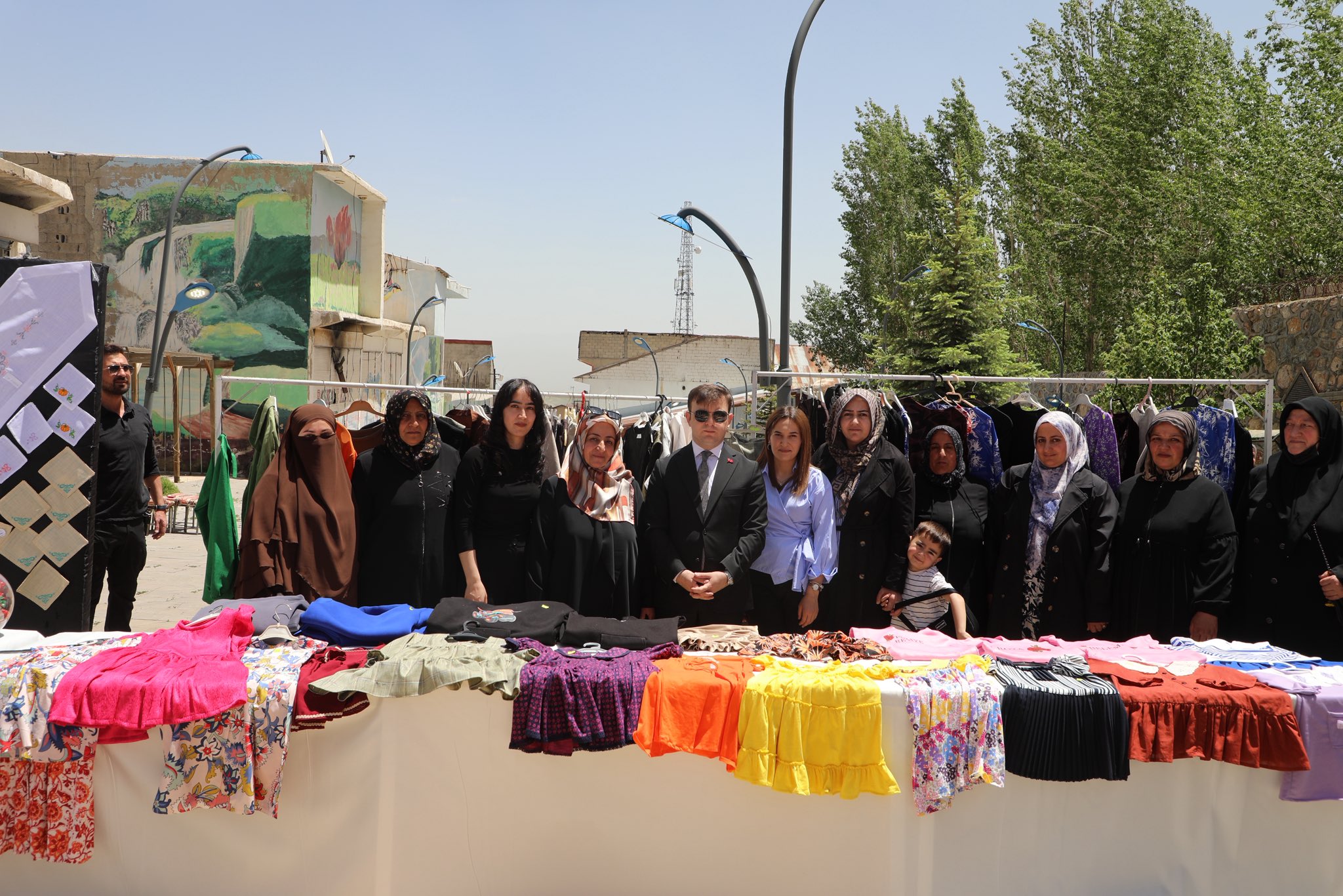 Başkale’de El Emeği Göz Nuru Eserler Sergilendi