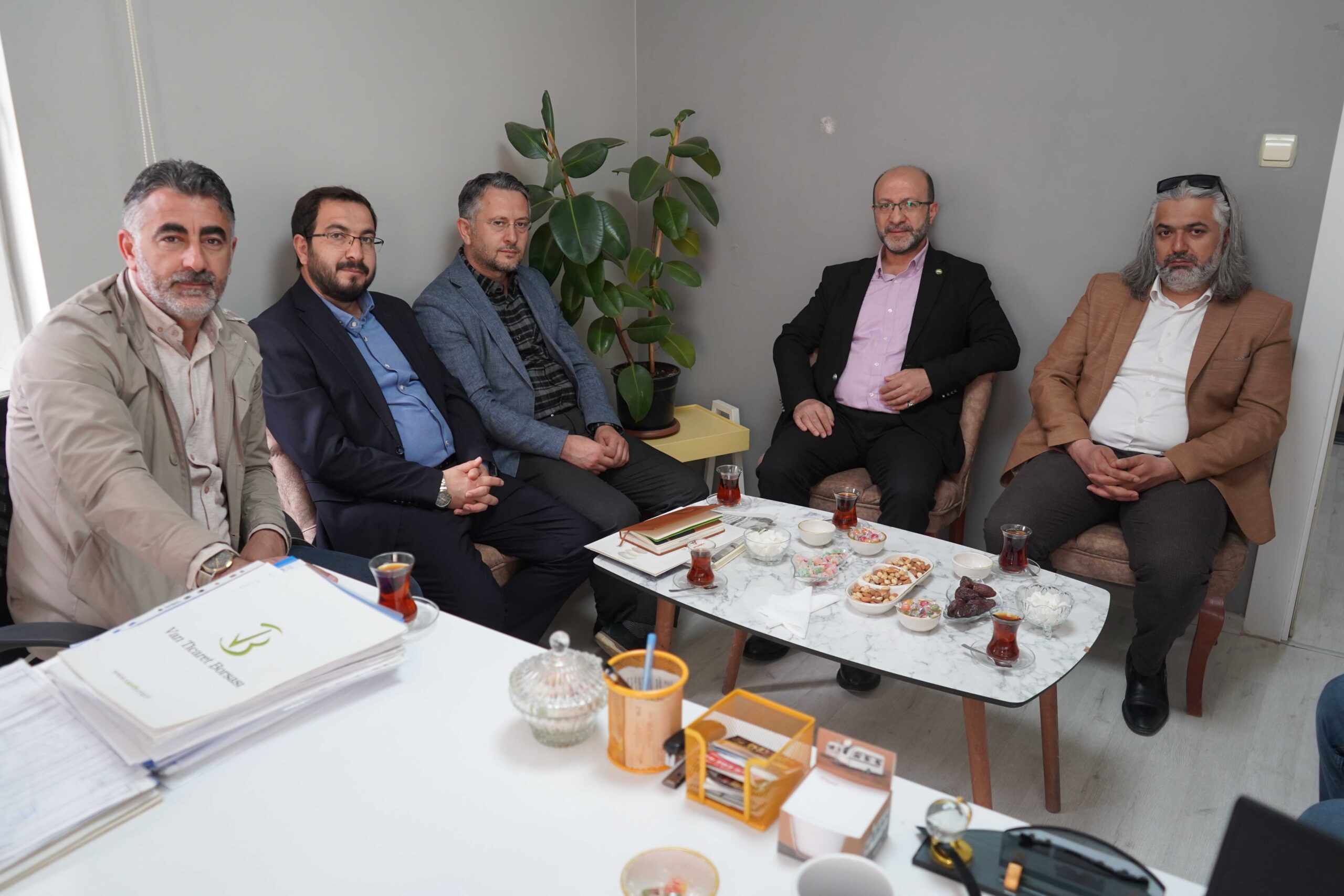 HÜDA PAR GİK Üyesi Tanrıkulu’ndan Ulusal Ajans’a Ziyaret