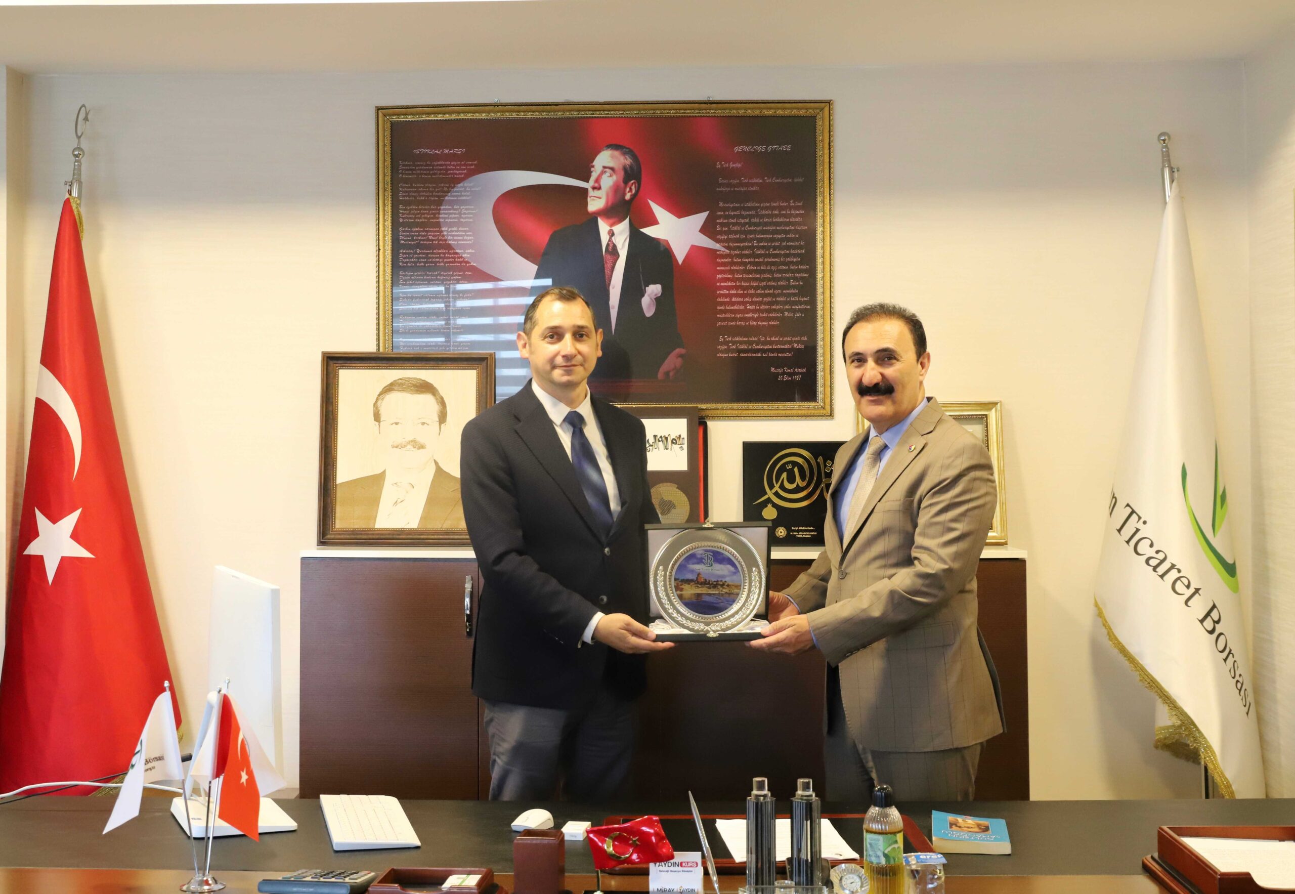 BİK Van Bölge Müdürü Aşkın’dan Başkan Süer’e Ziyaret