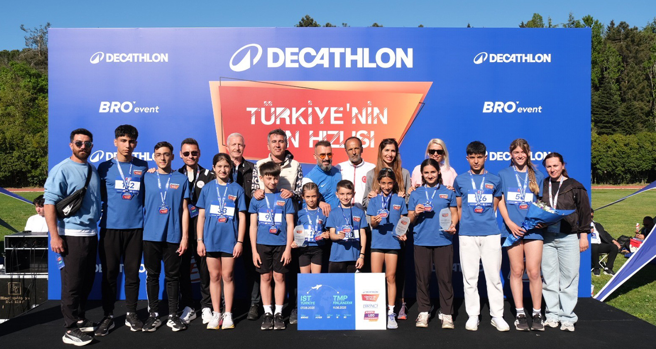 Türkiye’nin en hızlı çocukları belli oldu