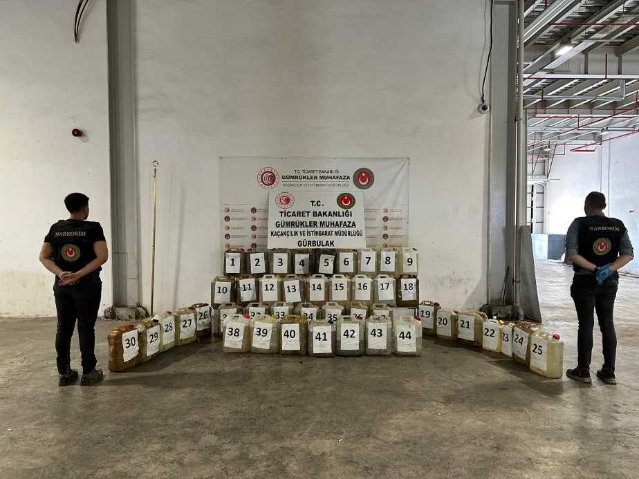 Sadece 4 Günde! Gümrükte 5 Milyar Liralık Uyuşturucu Operasyonu