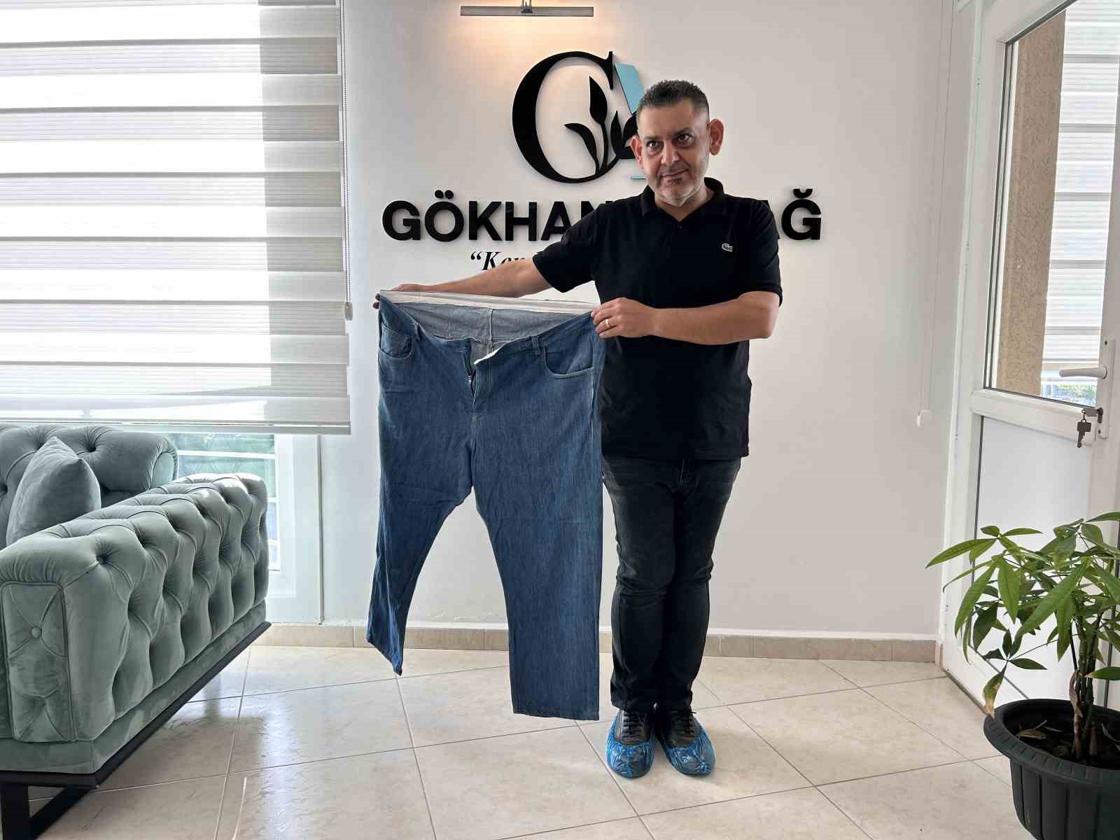 Azmiyle  9 ayda 77 kilo verdi