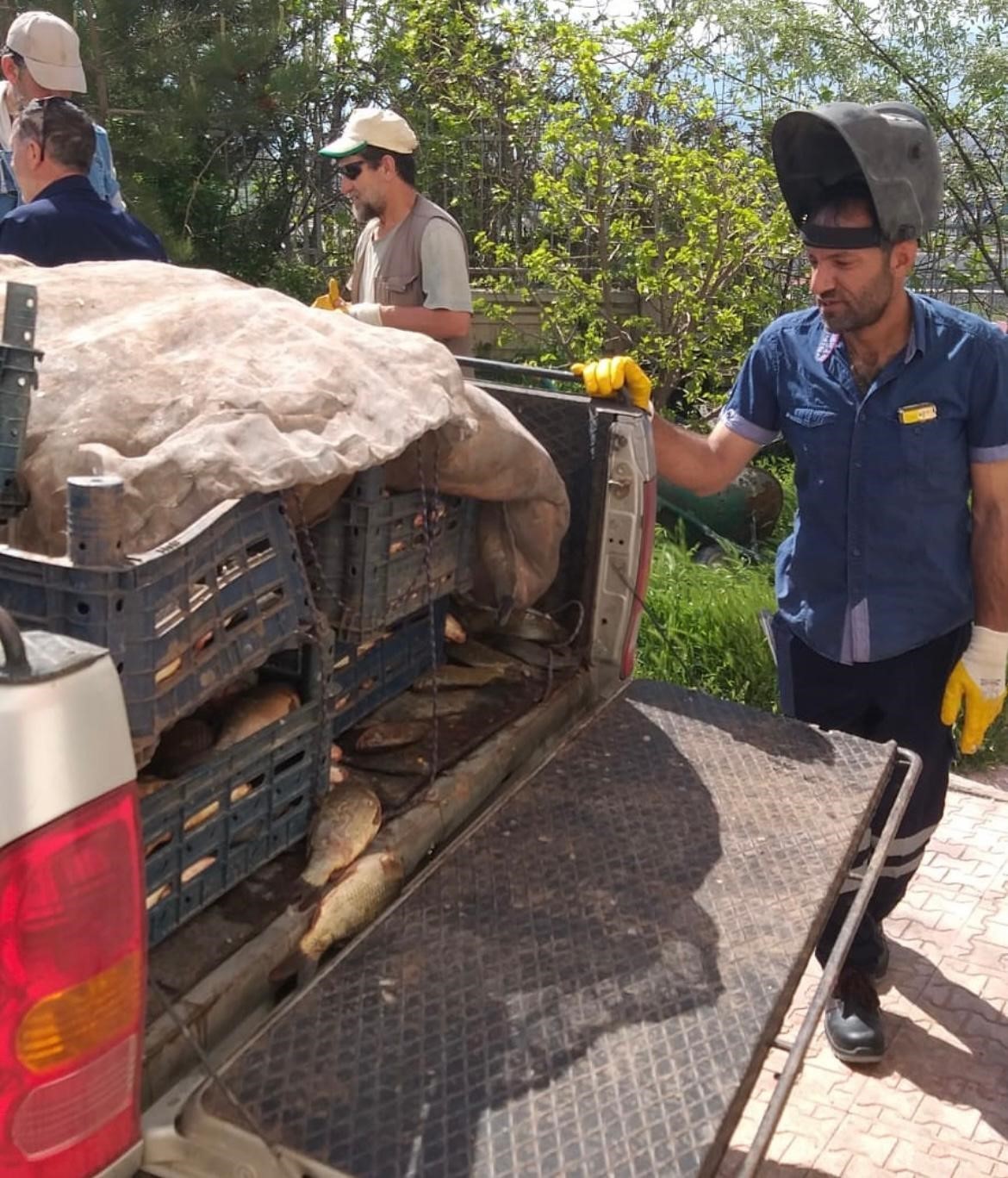 Elazığ’da Kaçak Avcılık Operasyonu: 700 Kilogram Balık Ele Geçirildi
