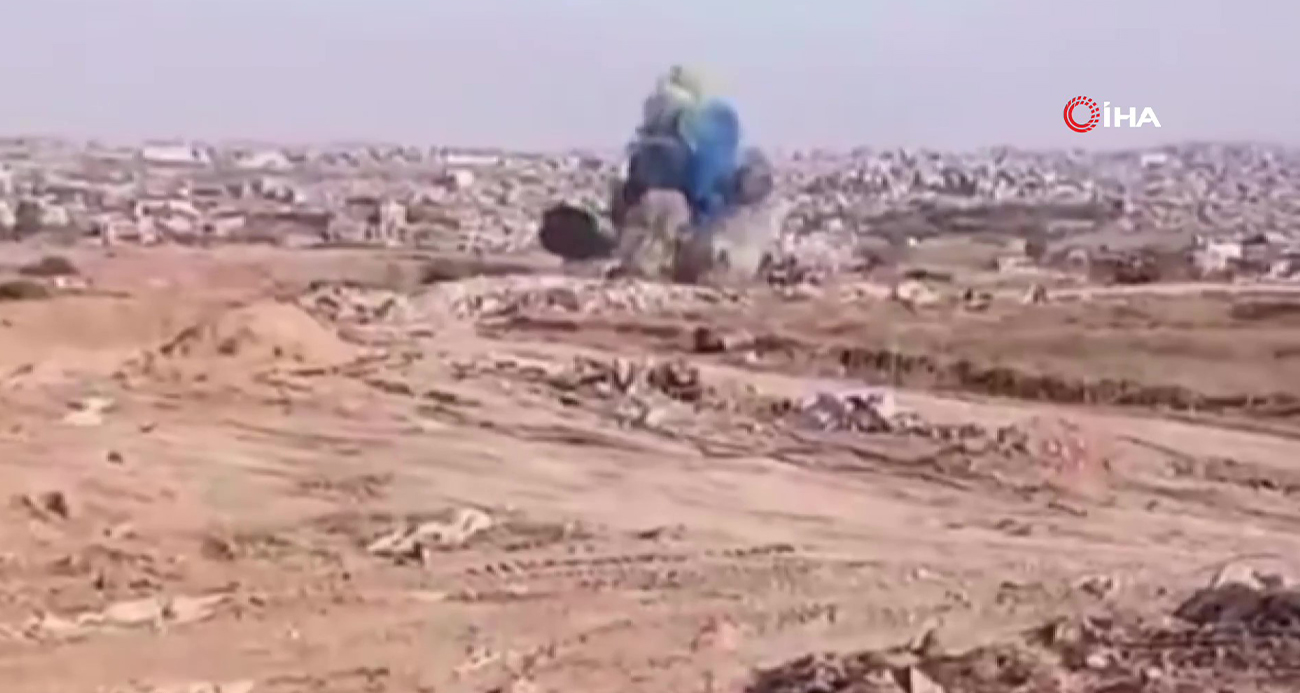 İsrail askerleri Gazze’de cinsiyet açıklama partisi için bir binayı havayı uçurdu